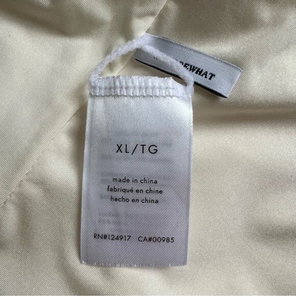 WEWOREWHAT Scoop One-piece In Off White - XL - Picture 5 of 6